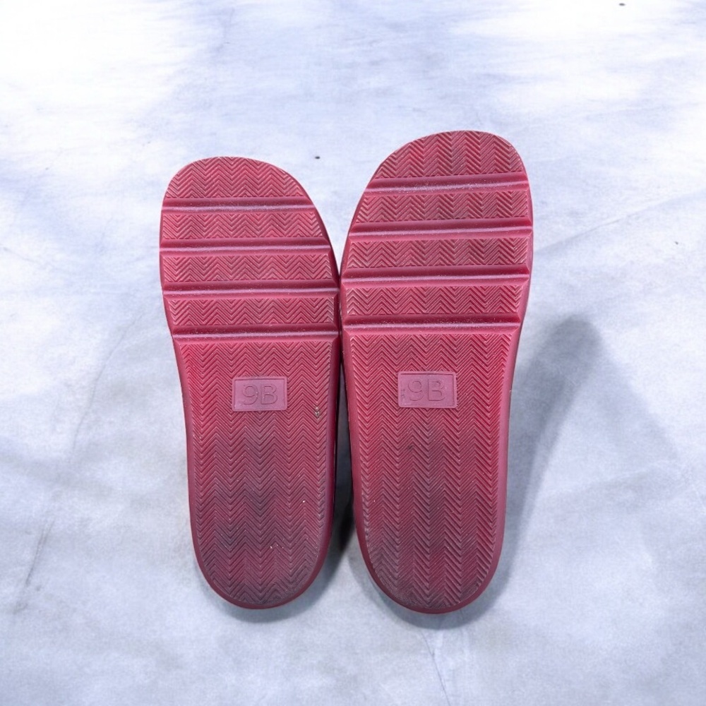 Tory Burch Crisscross Dark Lotus/Ruby Jelly Bubble Sandal Purple Size 9 - Picture 8 of 9
